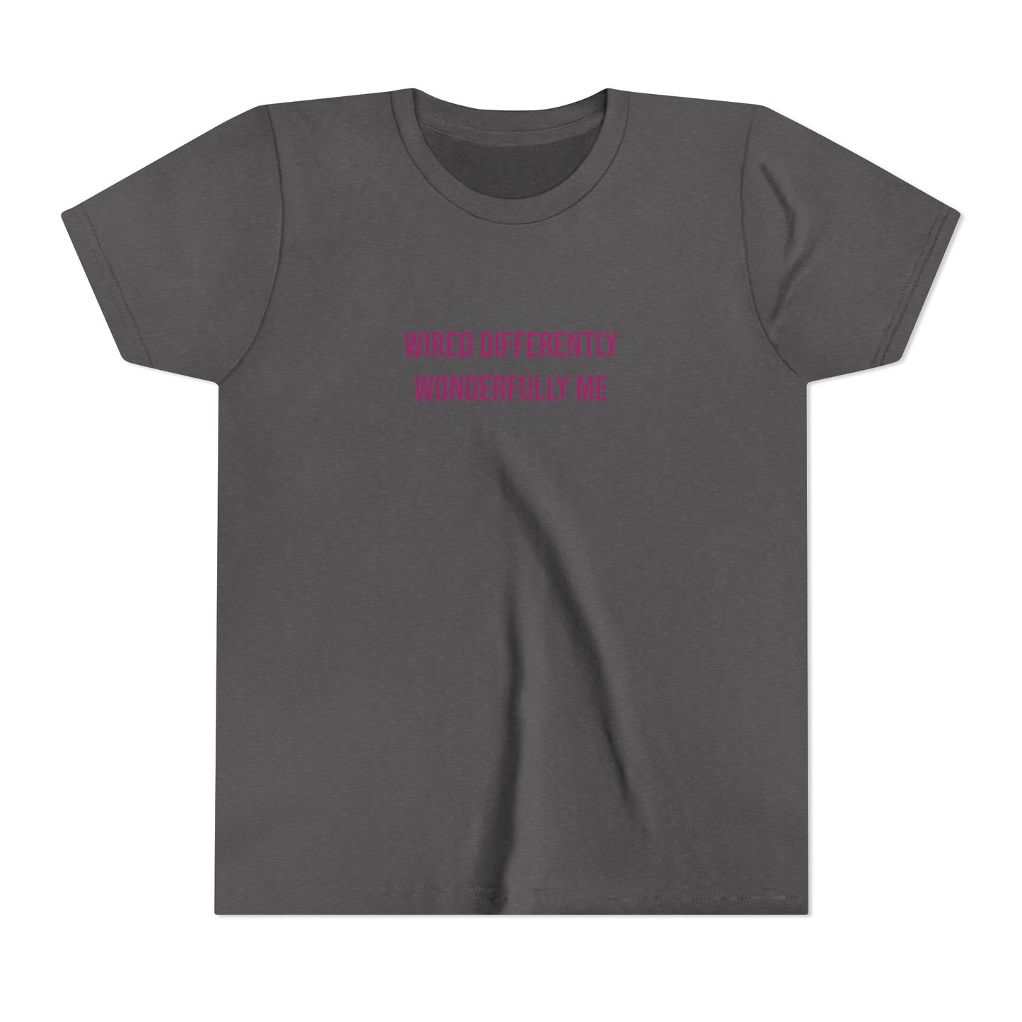 Youth Tee — "Wired Differently Wonderfully Me" Inspirational Kids T‑Shirt
