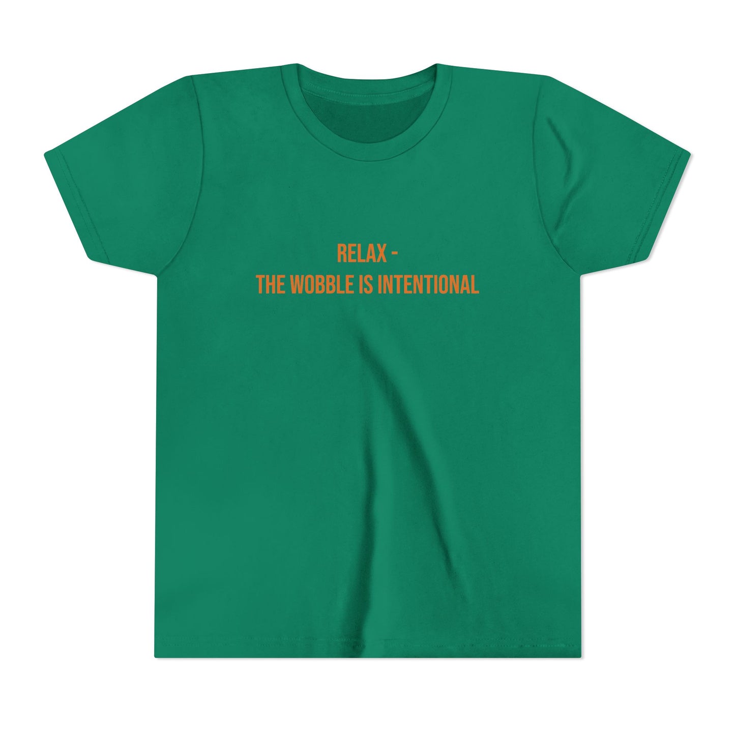 Relax The Wobble Is Intentional" Cerebral Palsy Awareness Youth Tee | Uplifted By Design