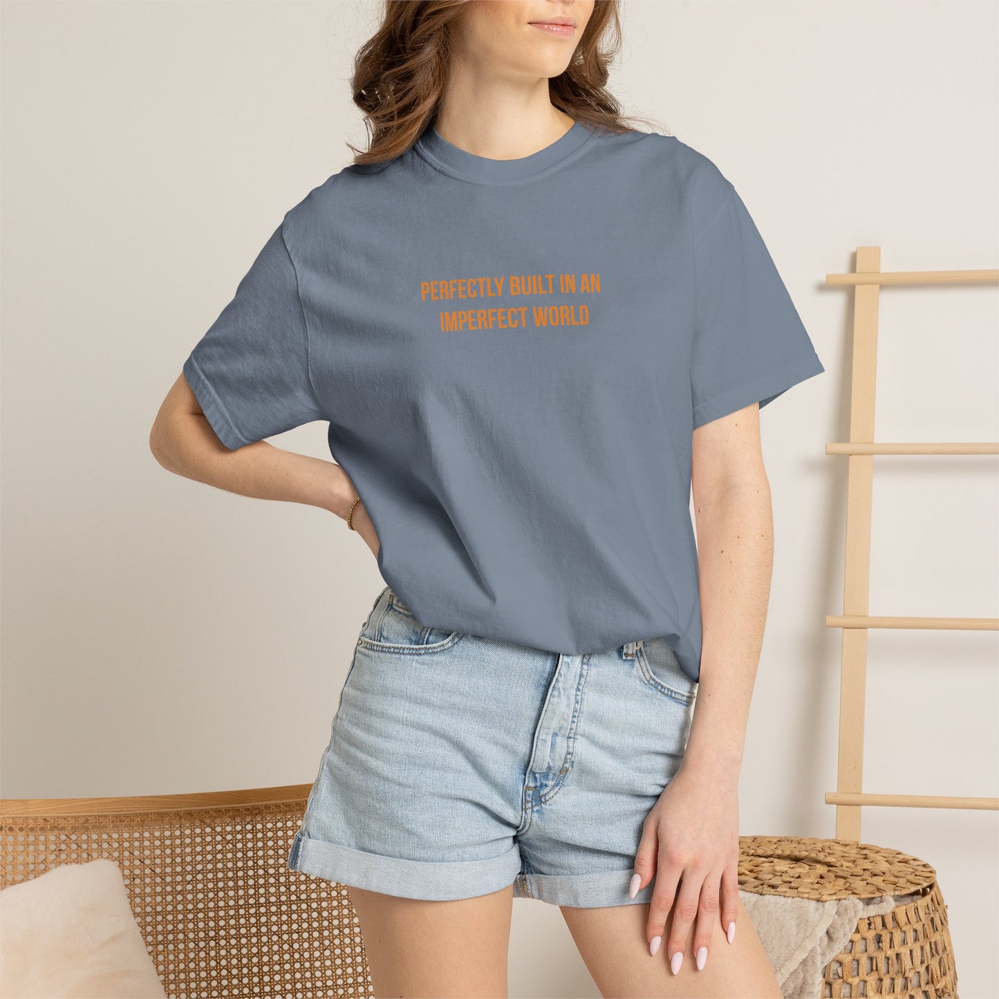 "Perfectly Built in an Imperfect World" Cerebral Palsy Awareness Tee