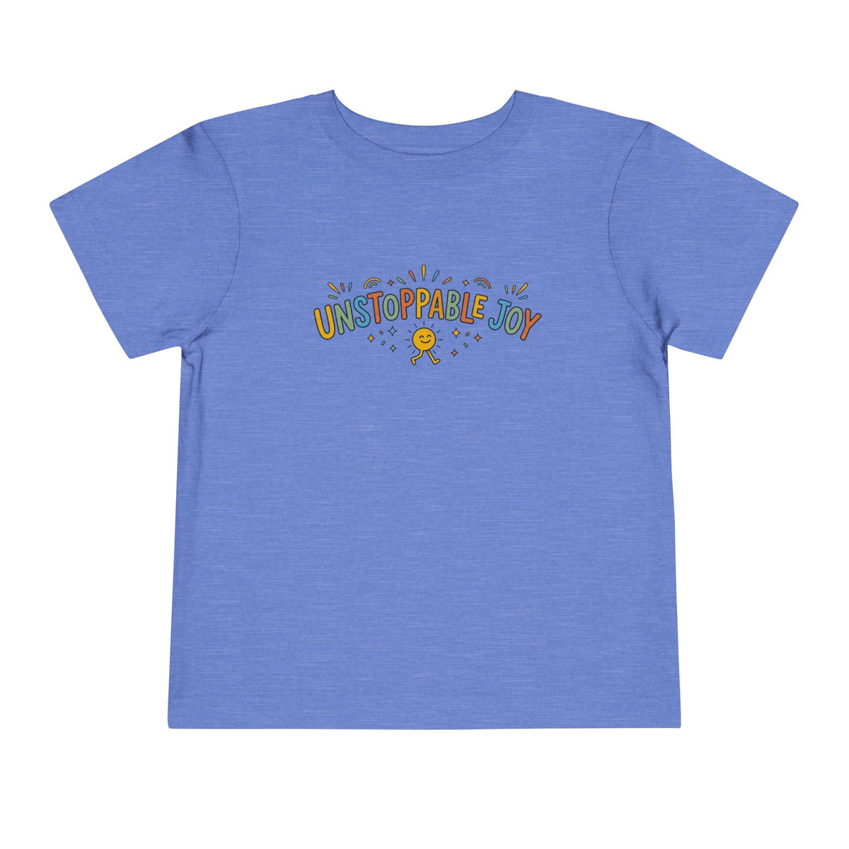 "Unstoppable Joy" Toddler Graphic Tee | Uplifted By Design™ Cerebral Palsy & Adaptive Movement Shirt