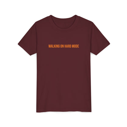 "Walking On Hard Mode" Cerebral Palsy Awareness Youth Tee | Uplifted By Design