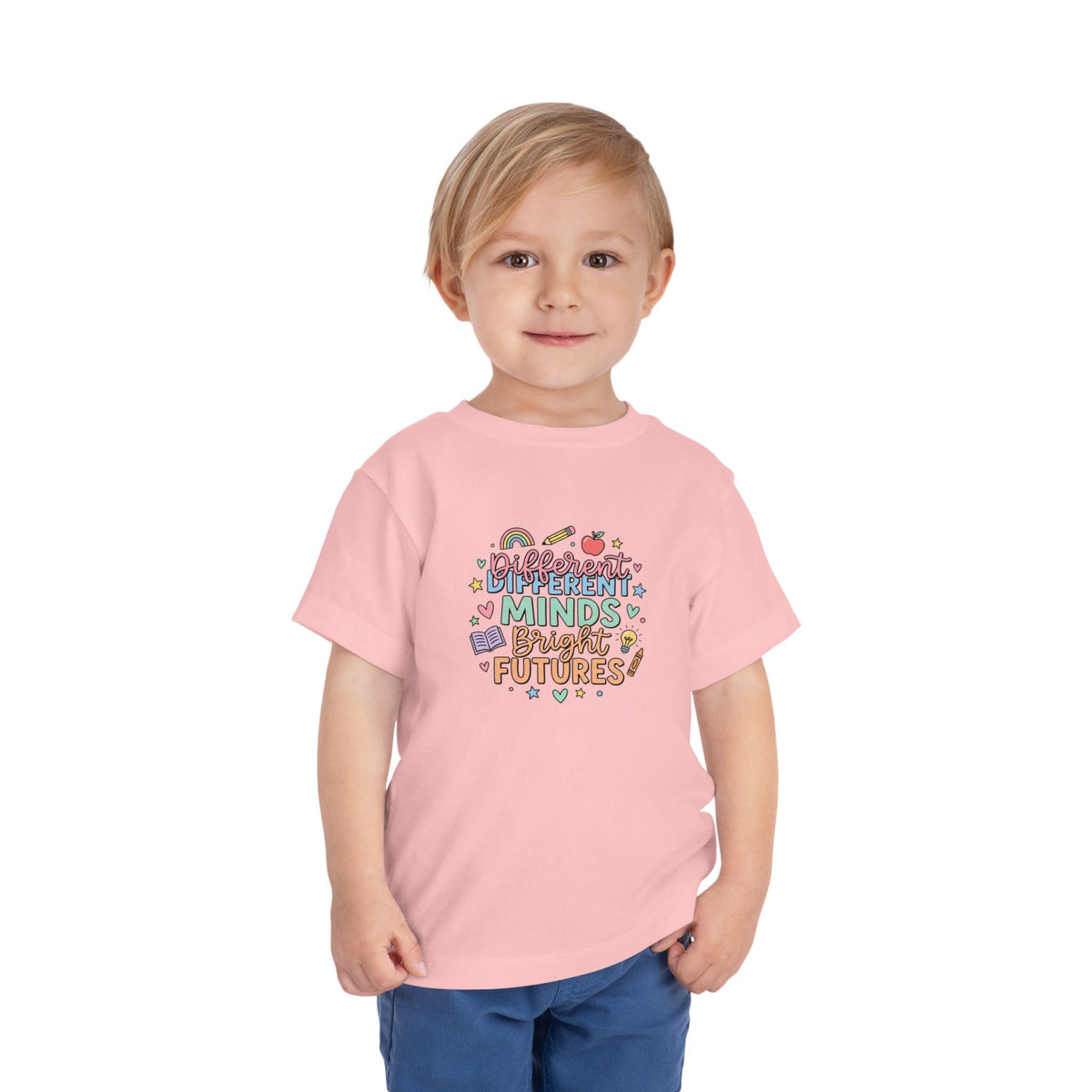 Different Minds, Bright Futures Neurodiversity Toddler Tee | Autism Acceptance