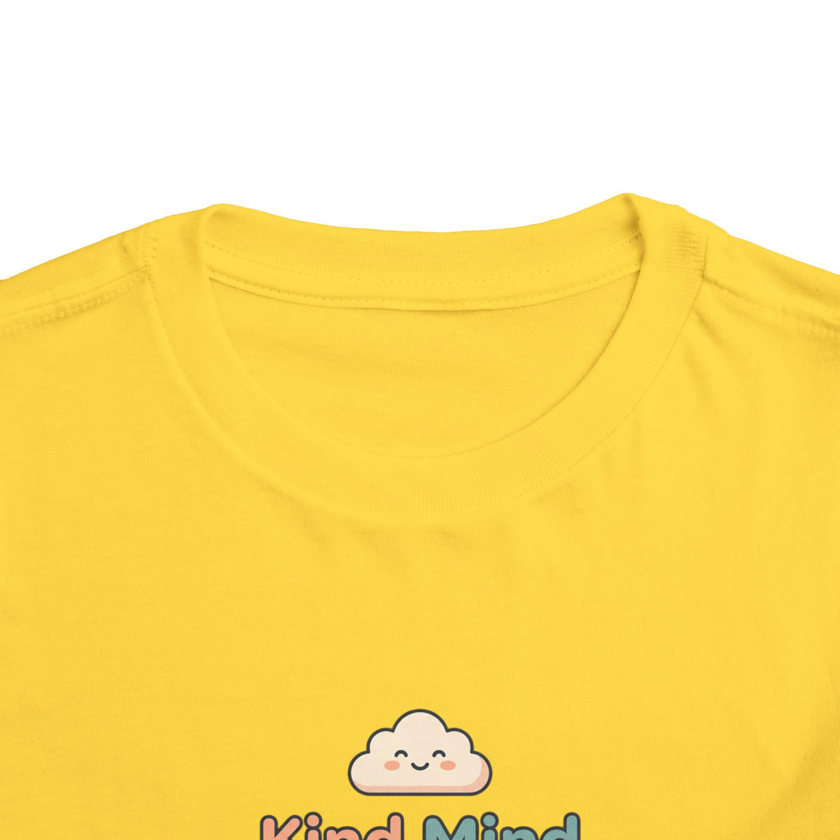 Kind Mind Brave Heart Toddler Shirt | Positive Affirmations Emotional Wellness Kids Tee