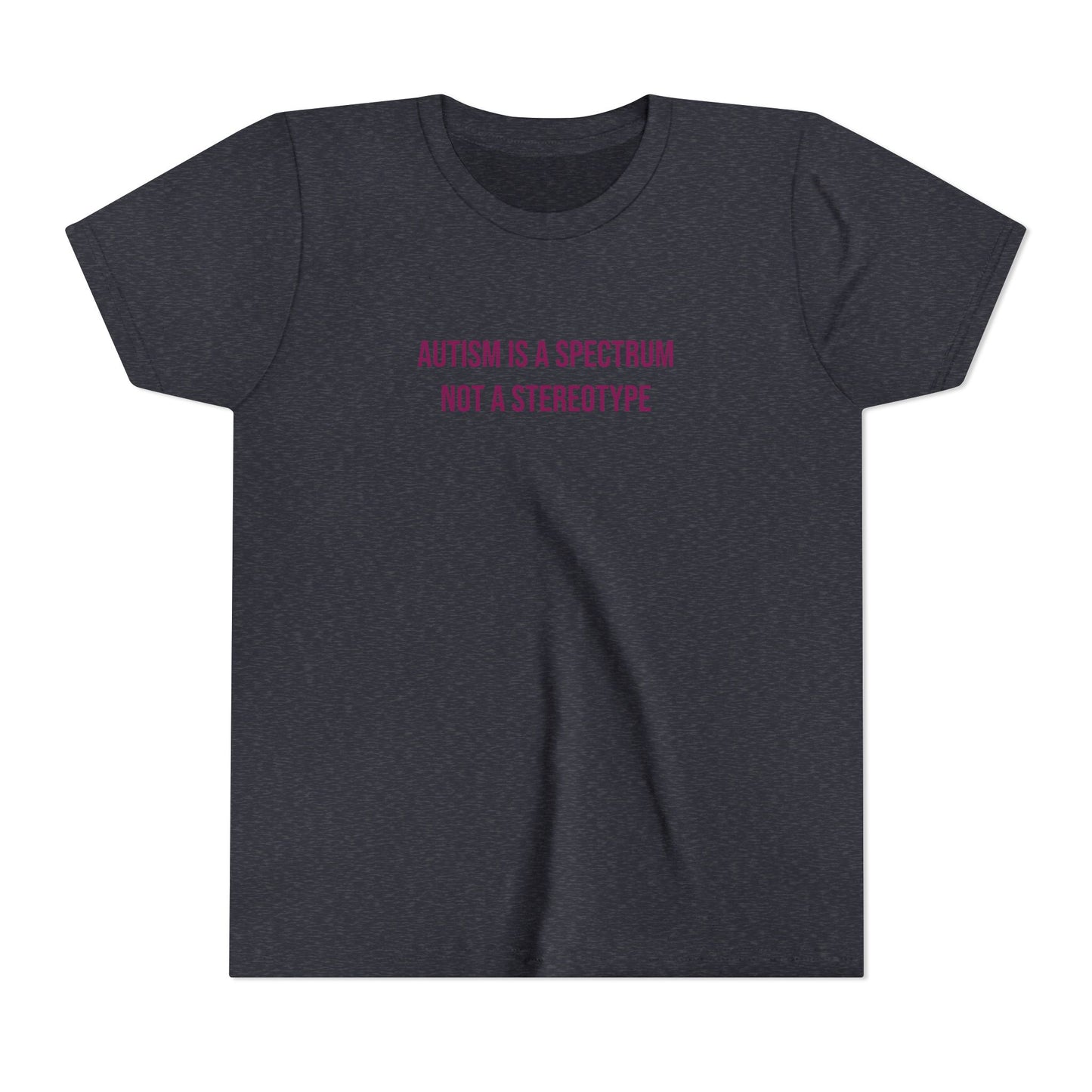"Autism Is A Spectrum Not A Stereotype" Neurodivergent Pride Youth Tee | Uplifted By Design