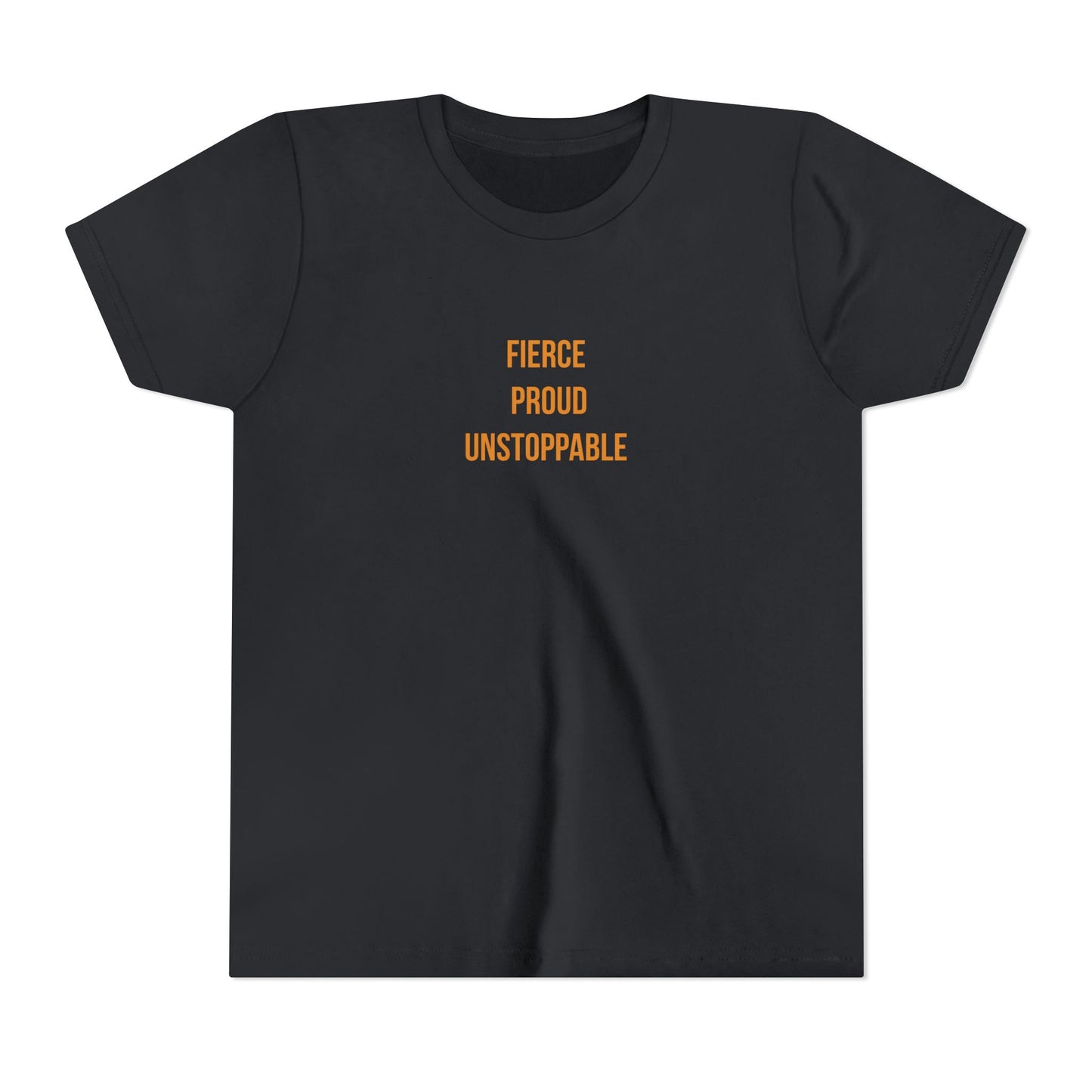 "Fierce Proud Unstoppable" Cerebral Palsy Awareness Youth Tee | Uplifted By Design