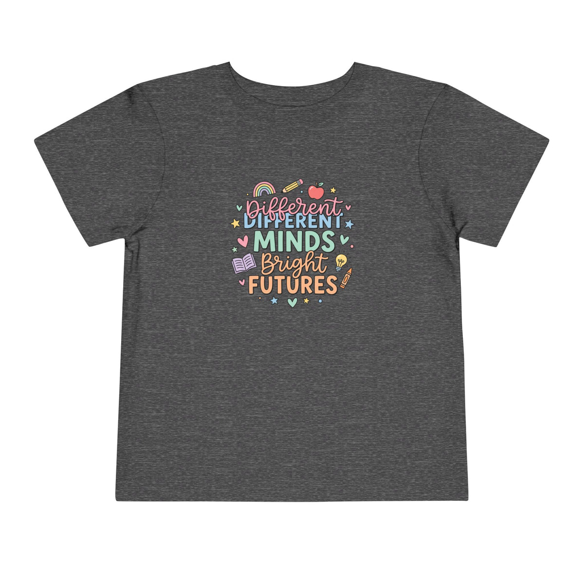 Different Minds, Bright Futures Neurodiversity Toddler Tee | Autism Acceptance