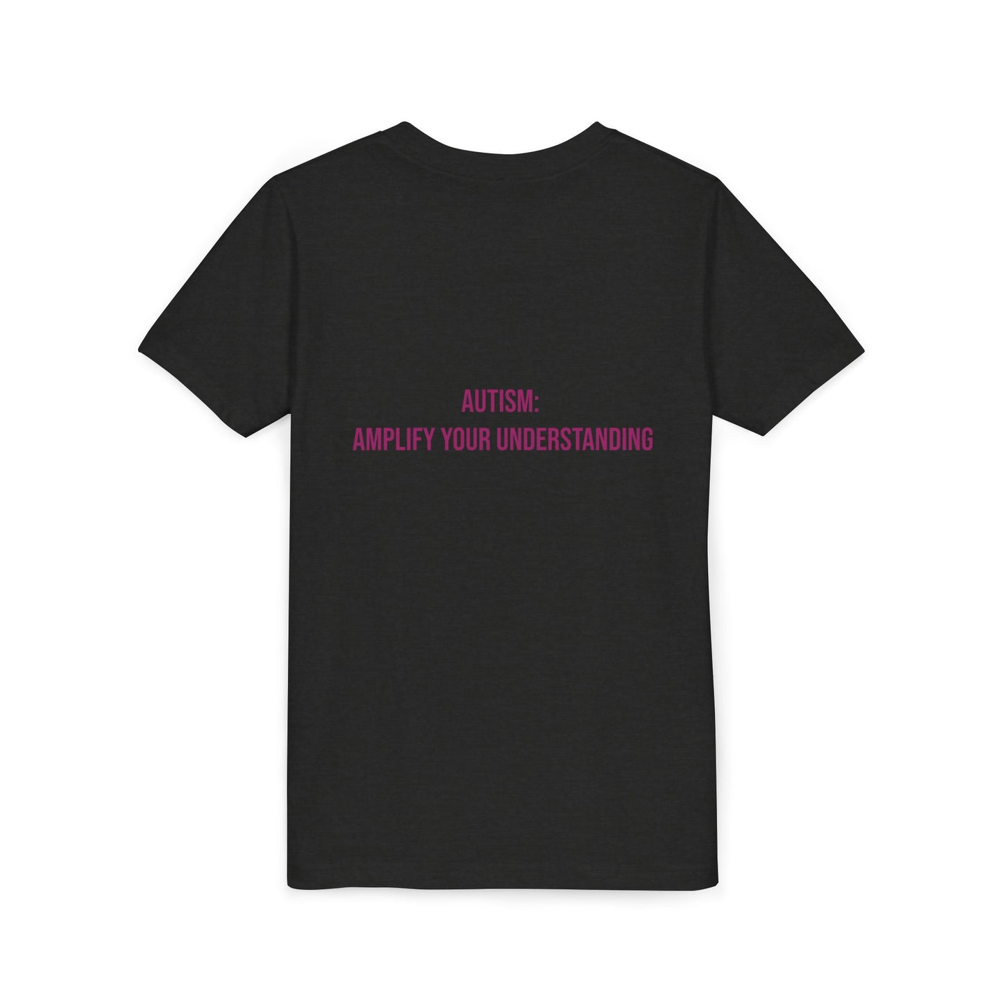 Amplify Your Understanding Empowerment Youth Tee | Autism Pride Kids Streetwear