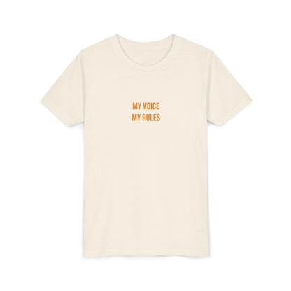 "My Voice My Rules" Cerebral Palsy Awareness Youth Tee | Uplifted By Design