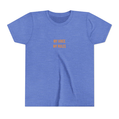 "My Voice My Rules" Cerebral Palsy Awareness Youth Tee | Uplifted By Design