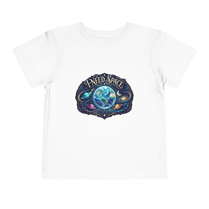 Toddler Tee — "I Need Space" Cosmic Galaxy | Autism Acceptance & Sensory Pride Shirt