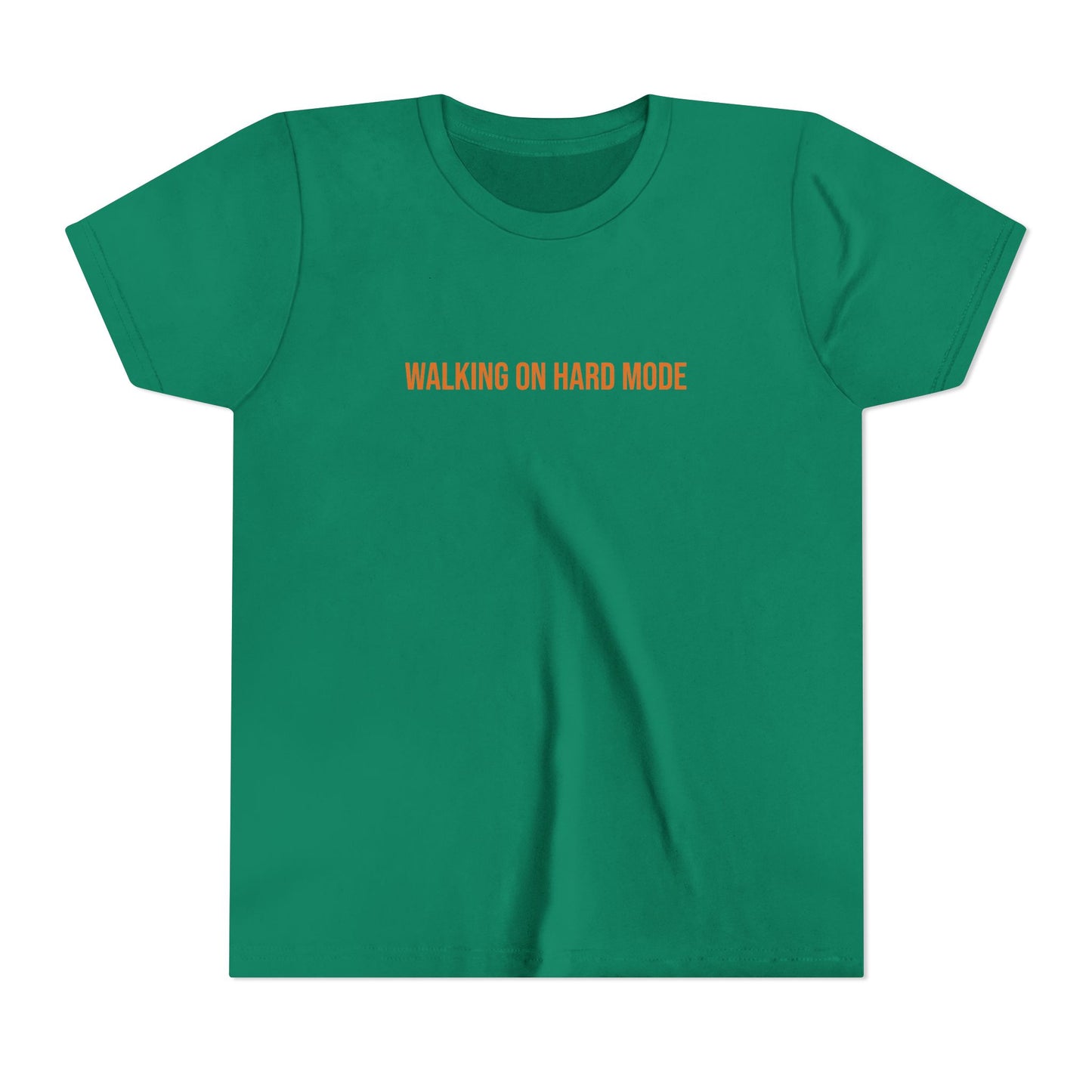 "Walking On Hard Mode" Cerebral Palsy Awareness Youth Tee | Uplifted By Design