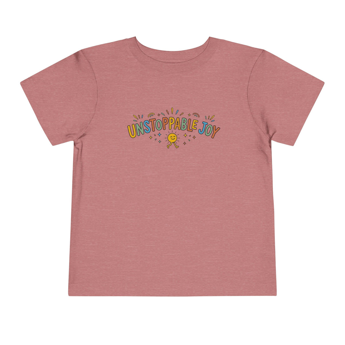 "Unstoppable Joy" Toddler Graphic Tee | Uplifted By Design™ Cerebral Palsy & Adaptive Movement Shirt
