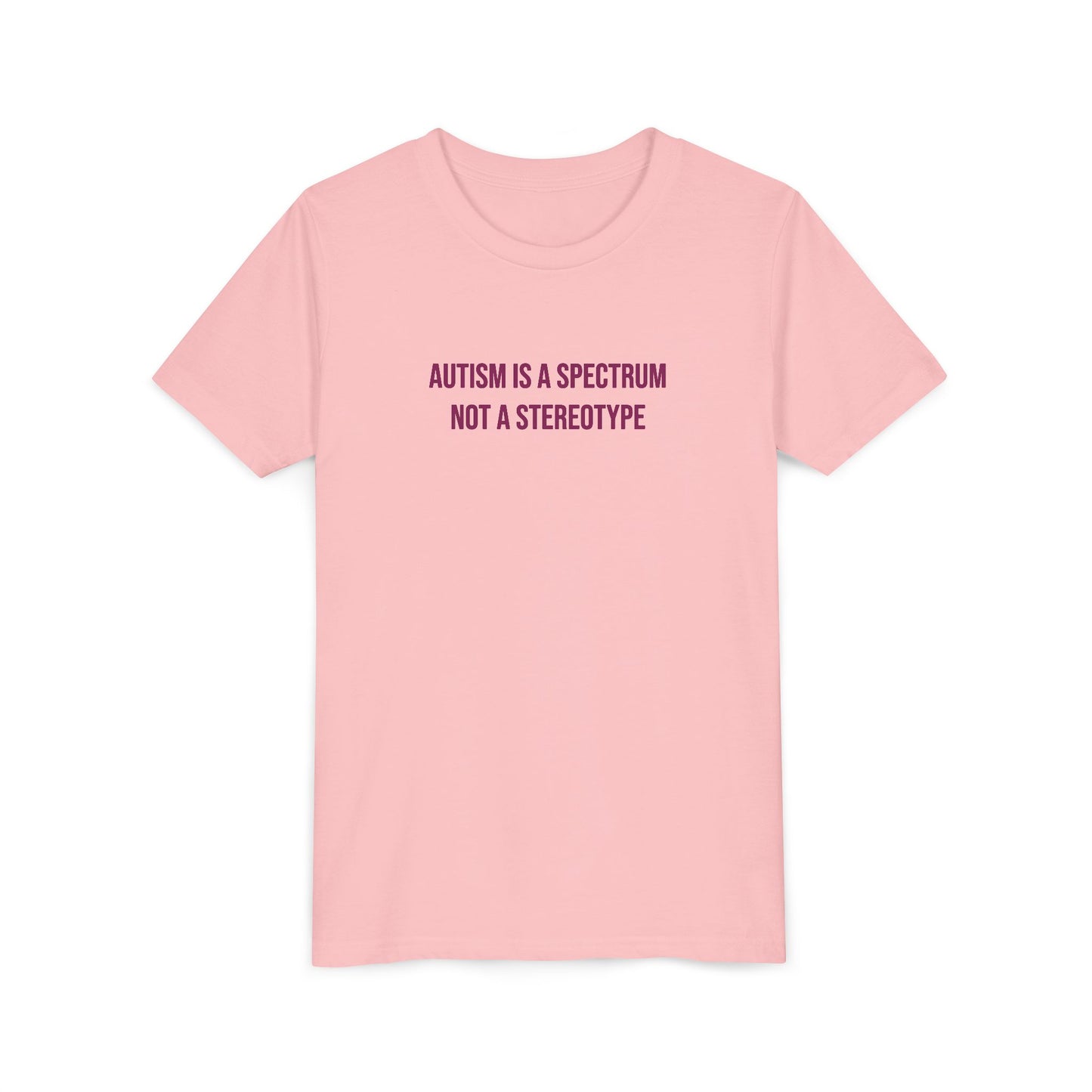 "Autism Is A Spectrum Not A Stereotype" Neurodivergent Pride Youth Tee | Uplifted By Design