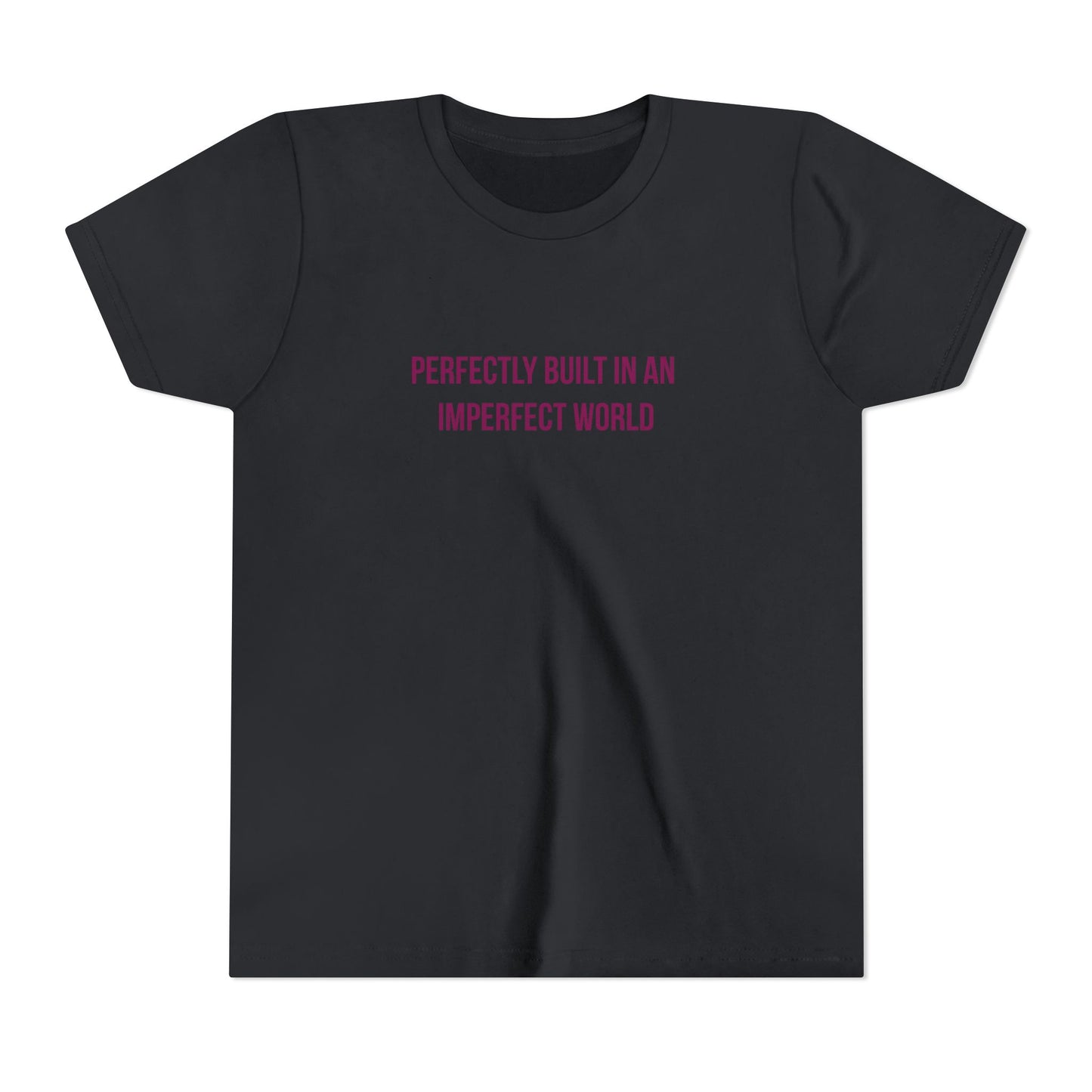 "Perfectly Built in an Imperfect World" Autism Awareness Youth Tee