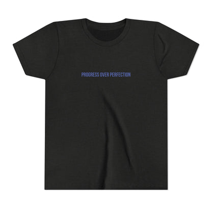 Progress Over Perfection Youth Tee – Uplifted By Design